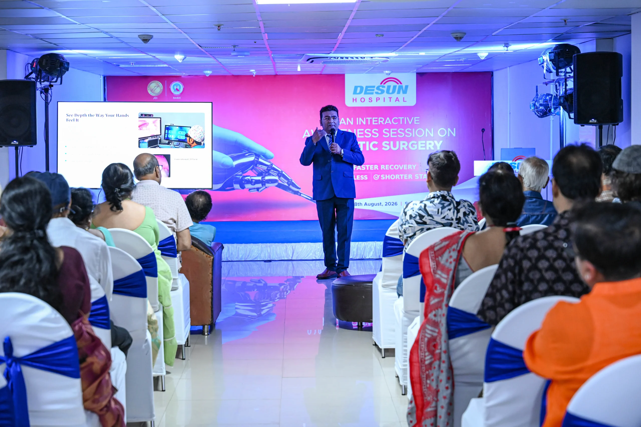 advance robotic surgery session