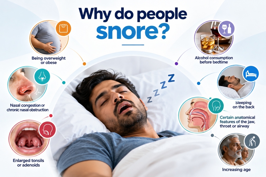 why do people snore
