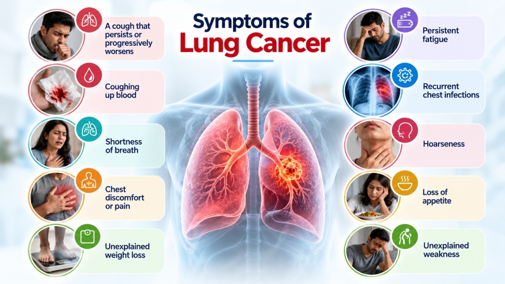 symptoms of lung cancer